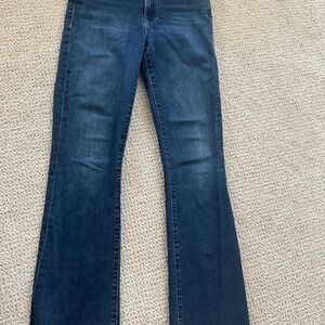 MOTHER Dark Wash Flare Jeans